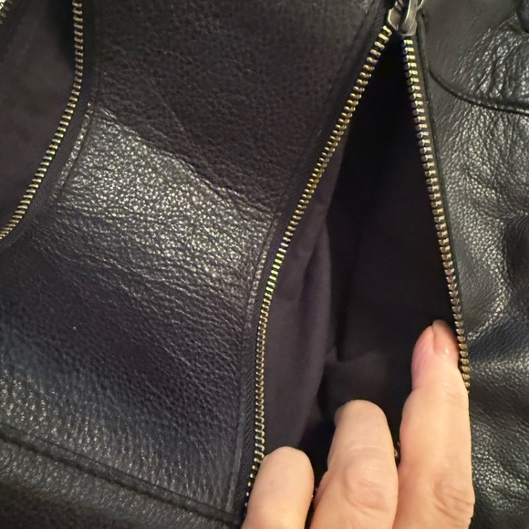 Free People Black Studded Leather Shoulder Bag - Picture 11 of 11